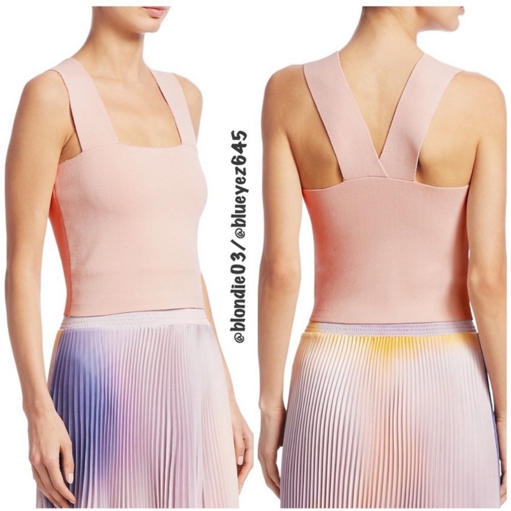 A.L.C. pink Lia Top L - Picture 2 of 5